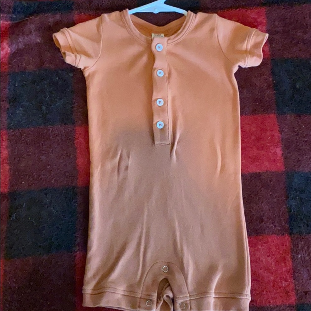 Shortie union suit